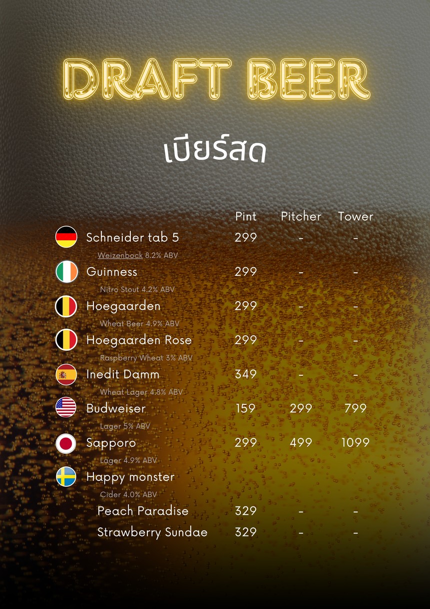 UP A NOTCH Ladprao 71 menu 5