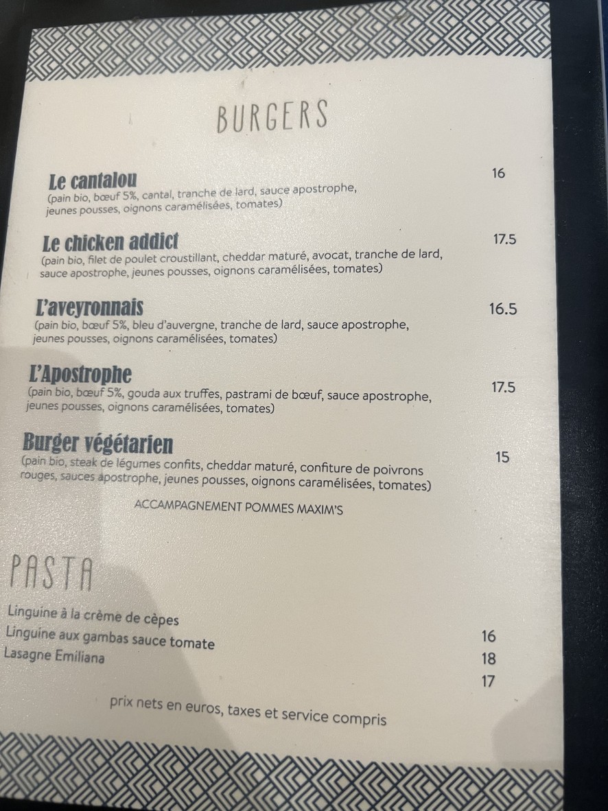 아포스트로피 menu 5