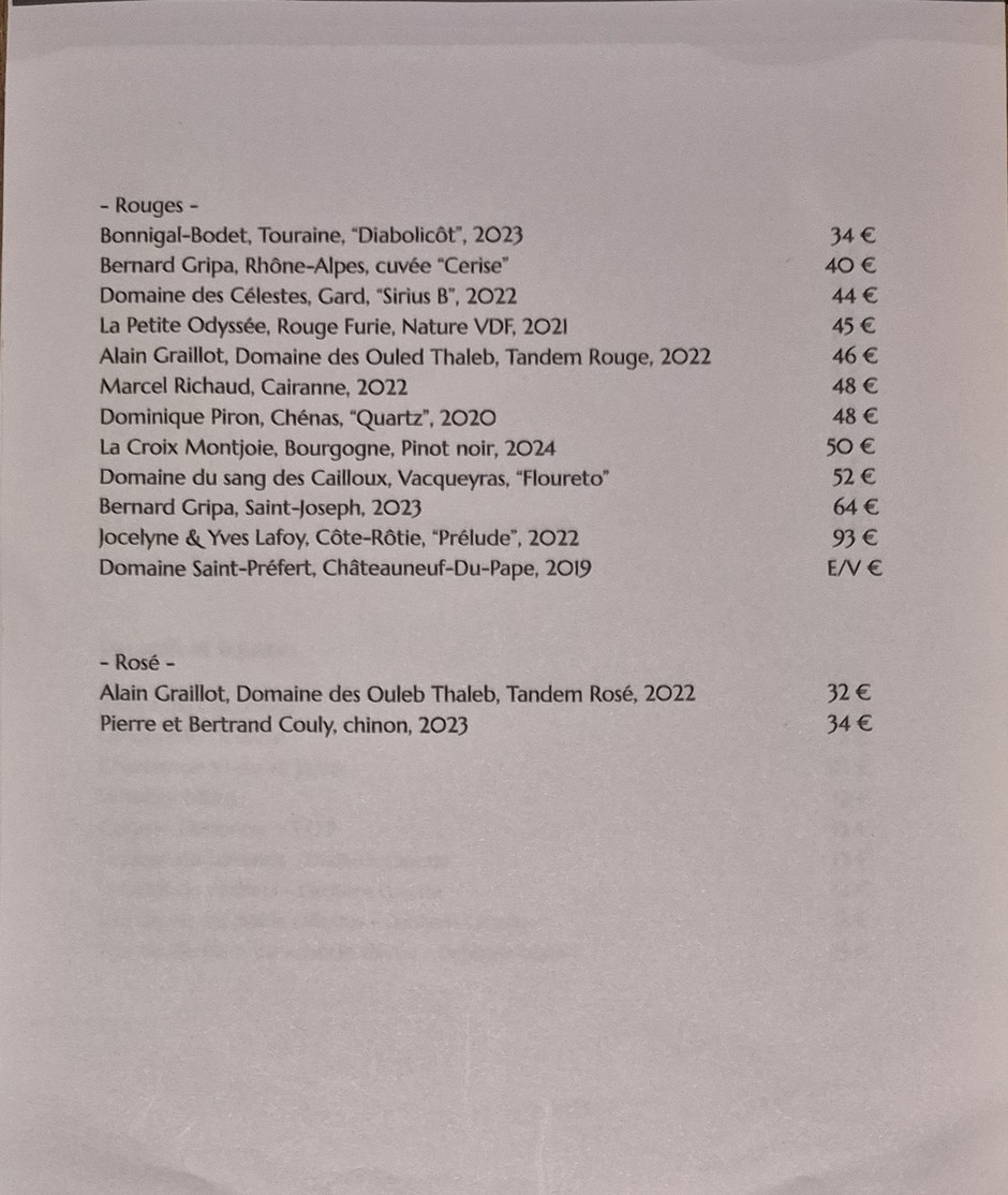 Lesar Restaurant menu 2