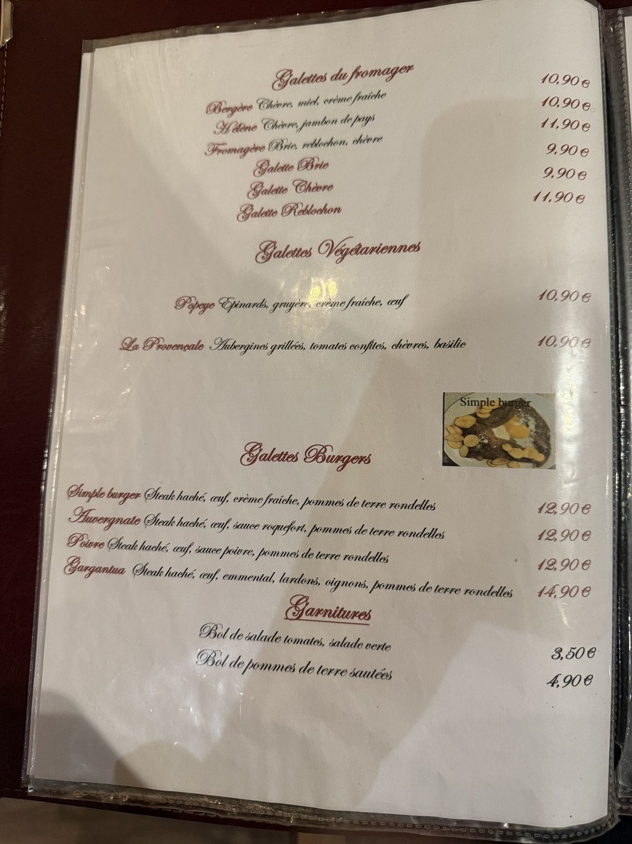 Ty Galettes menu 2