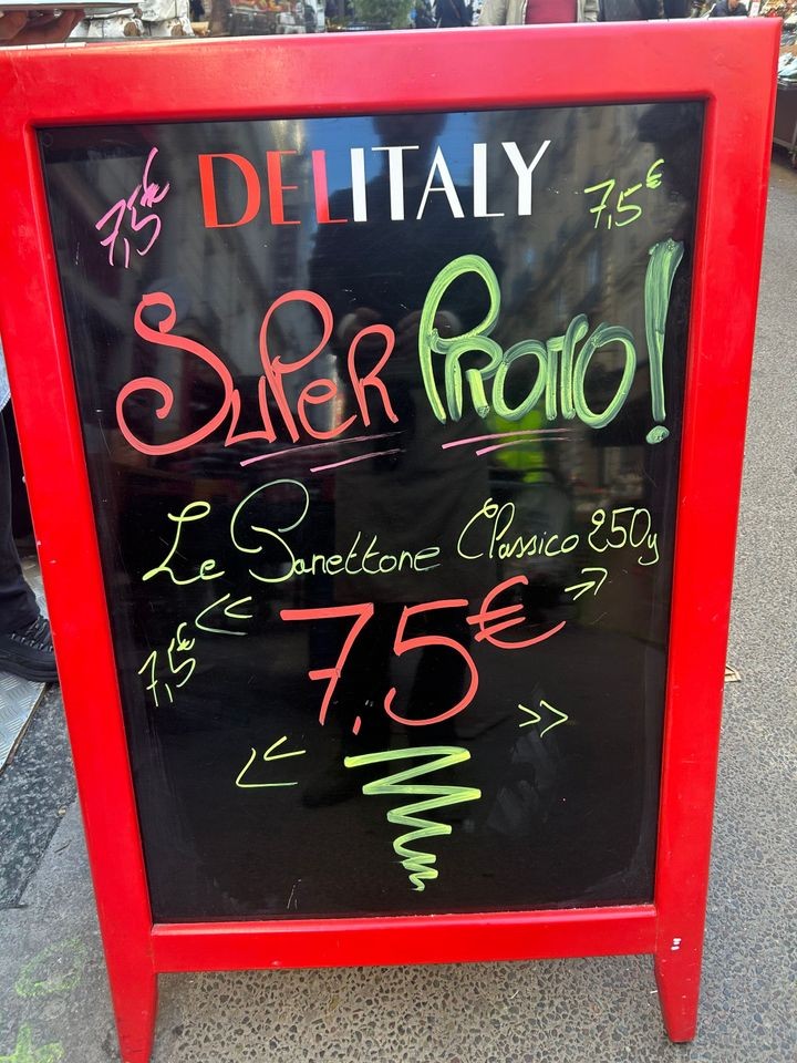 DELITALY PONCELET - ÉPICERIE ITALIENNE & TRAITEUR PARIS 17 menu 3