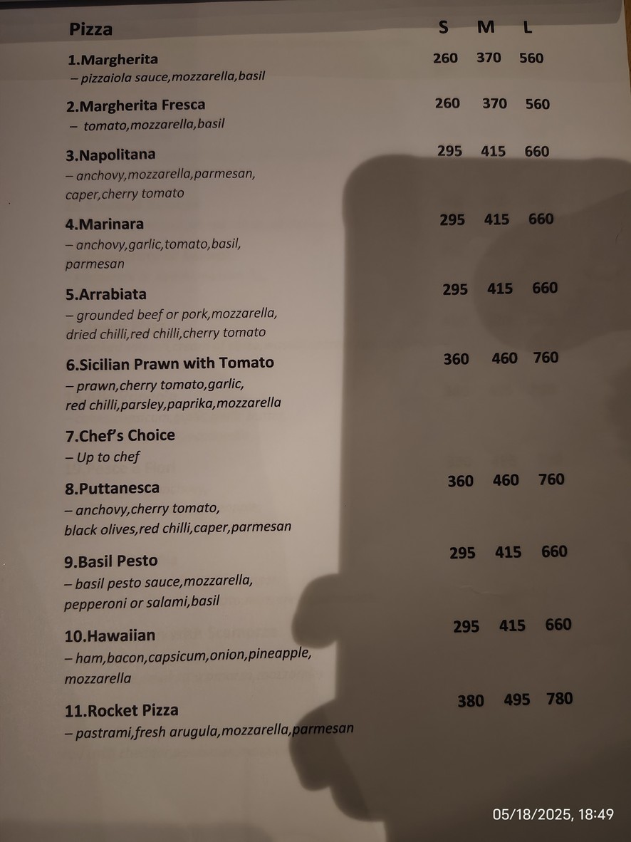 Pizza Pazza menu 3