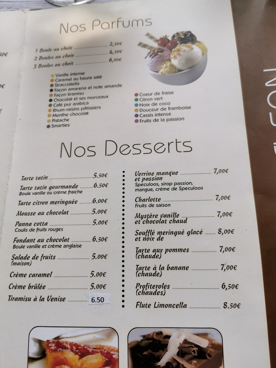 Casa Giorgio menu 3