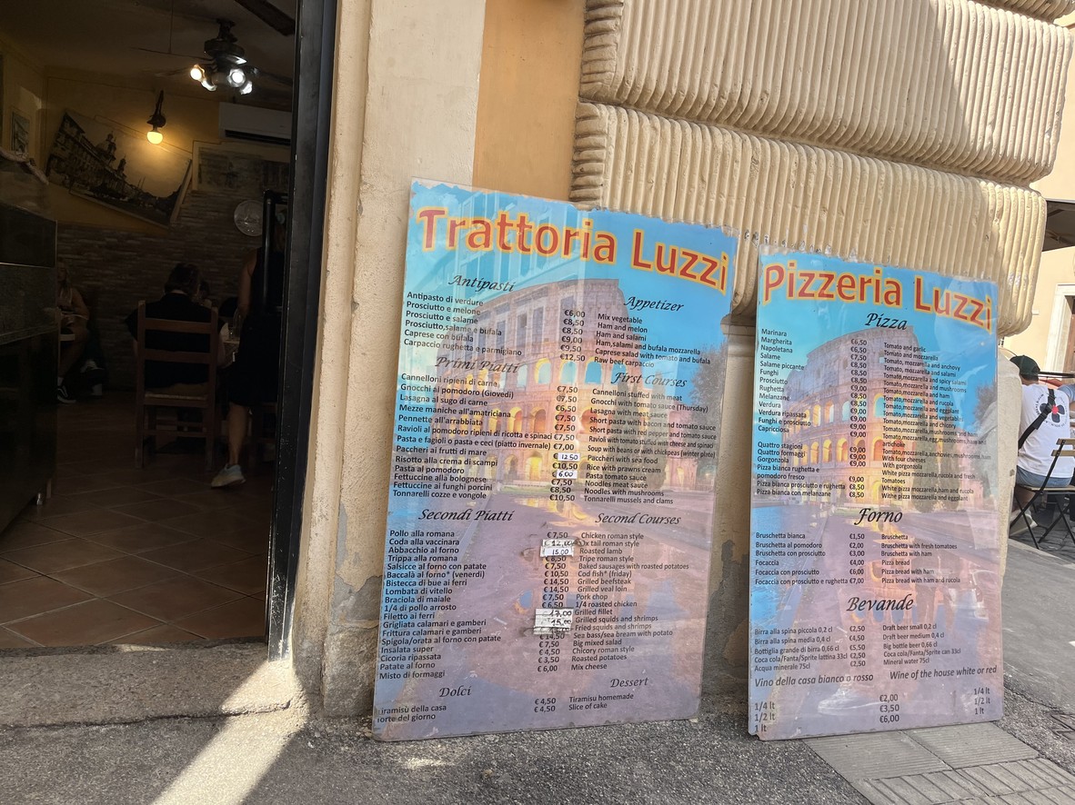 Pizzería Luzzi menu 1
