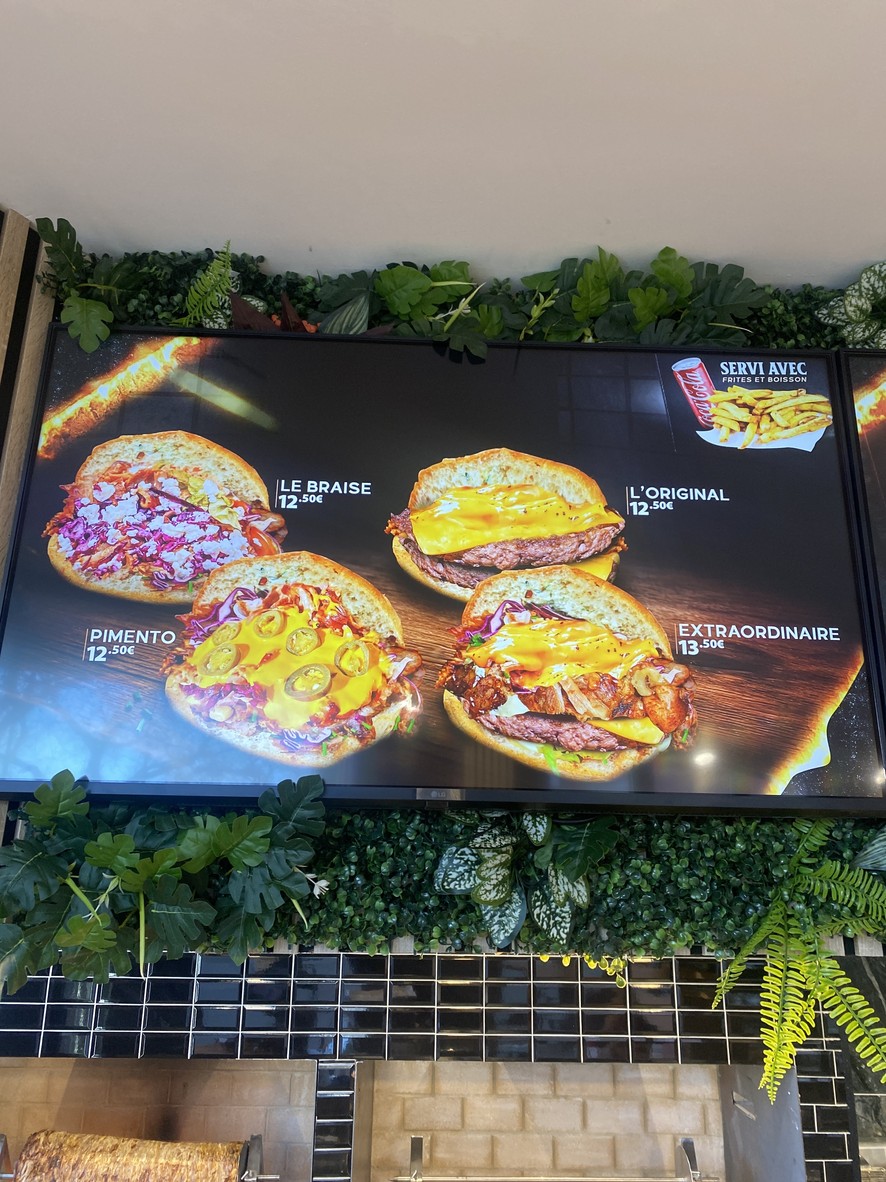 A la Brasa menu 1
