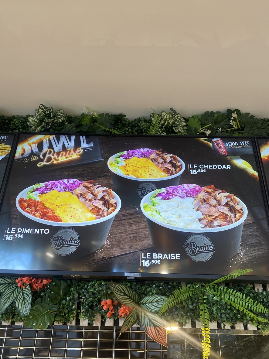 A la Brasa menu 3