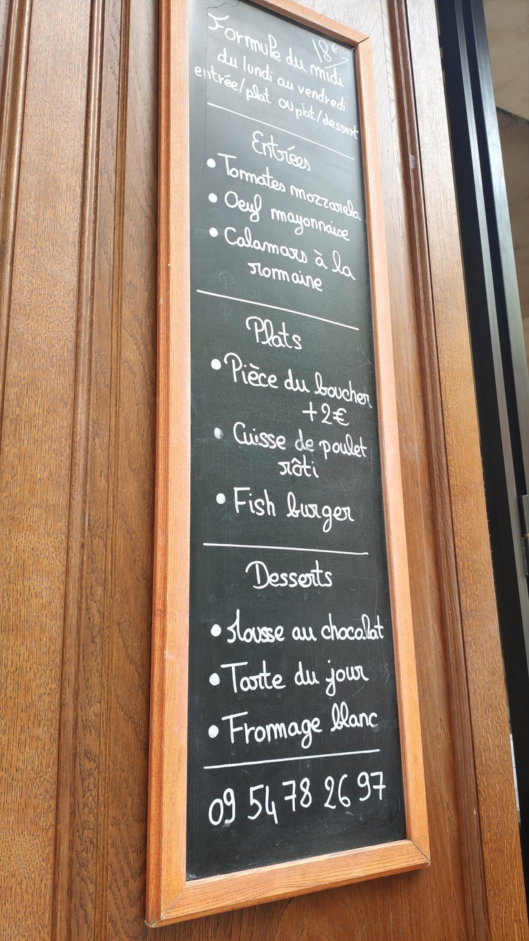 L’Île aux Singes menu 3