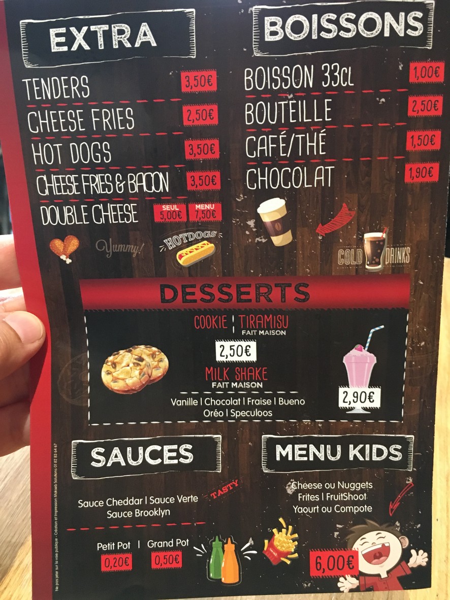 Brooklyn Original (Village) menu 2