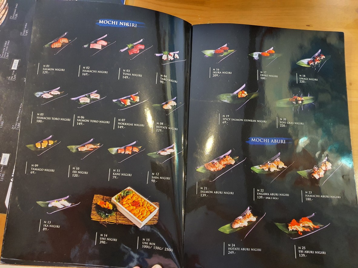 麻糬寿司 menu 3