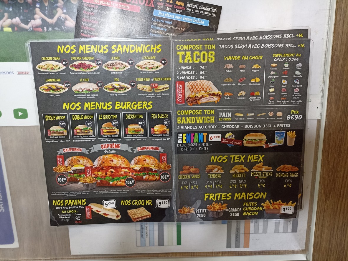 Good Time menu 3