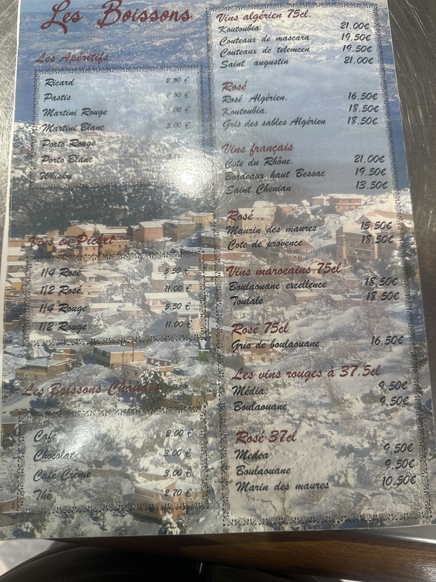 Restaurant Brasserie De la Place menu 3