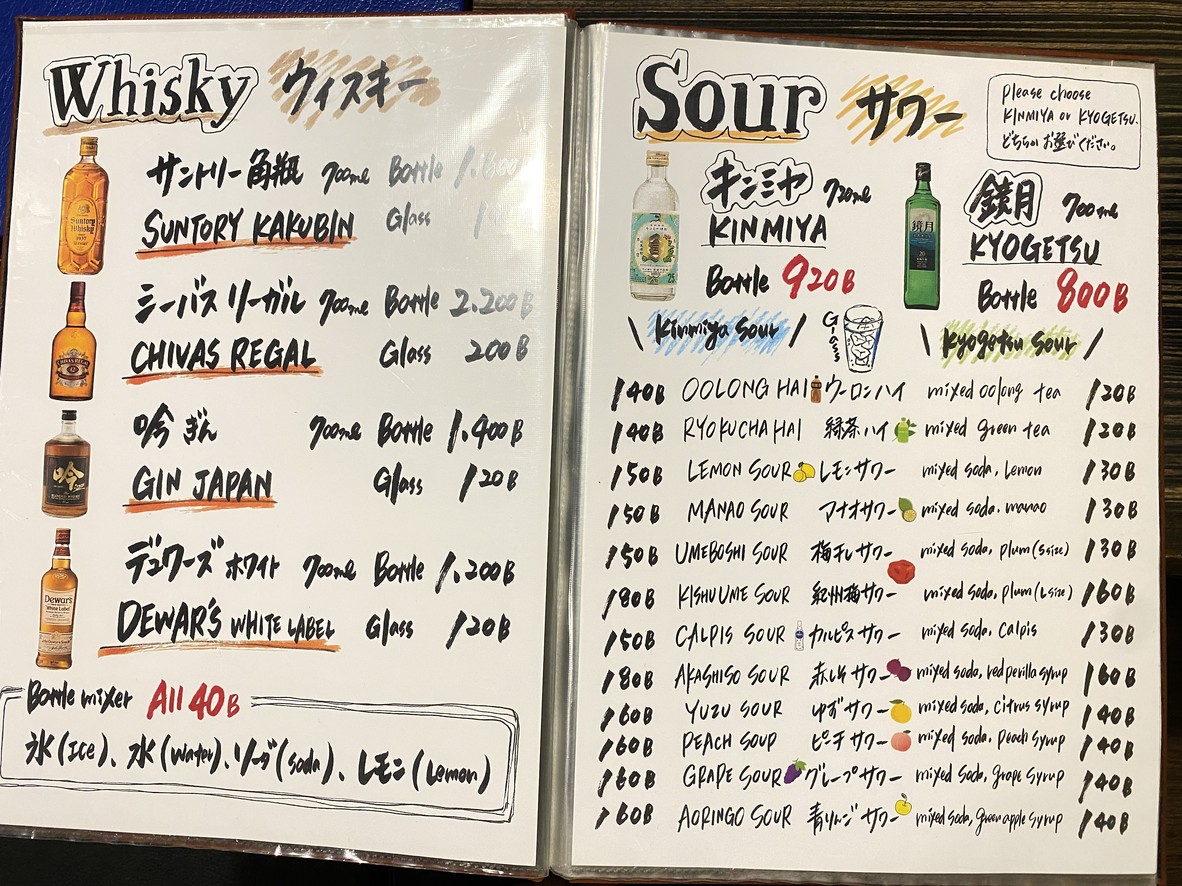 YOIDOKORO AKANE menu 4