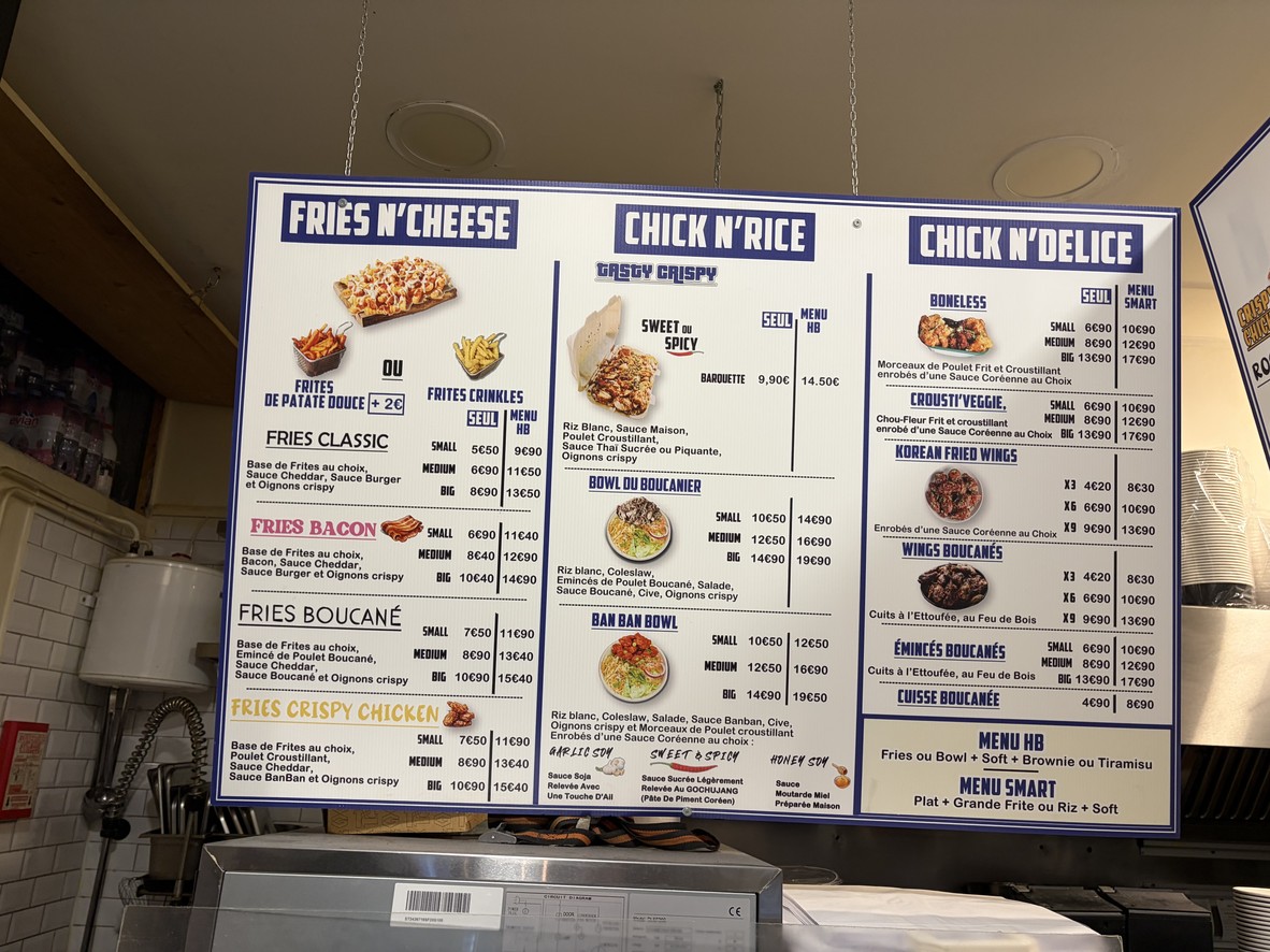 HUNGRRY BELLY menu 1