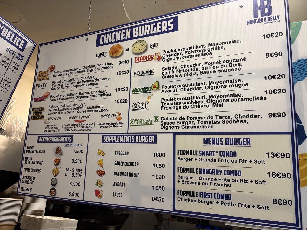 HUNGRRY BELLY menu 2