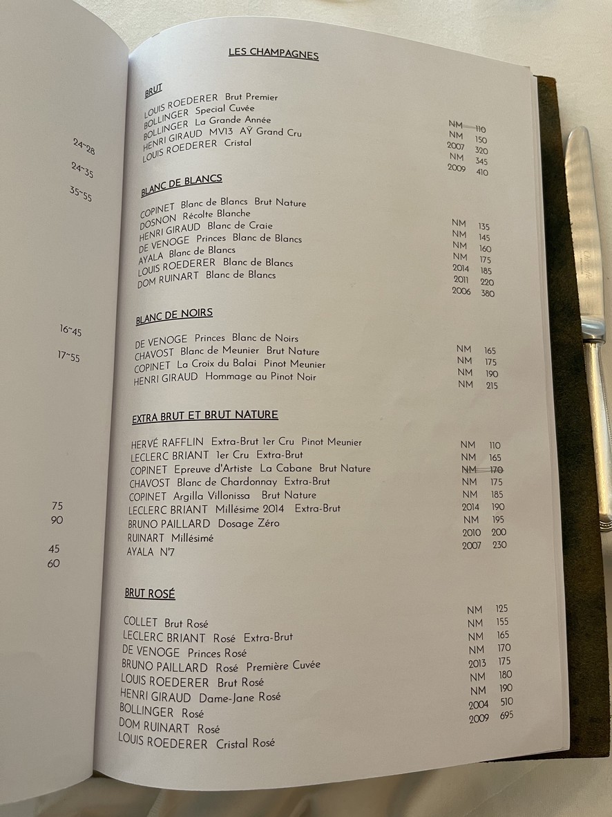 Pertinence menu 2