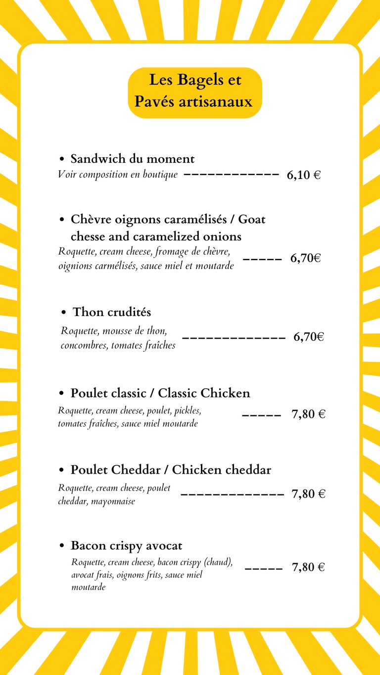 Aristotte menu 2
