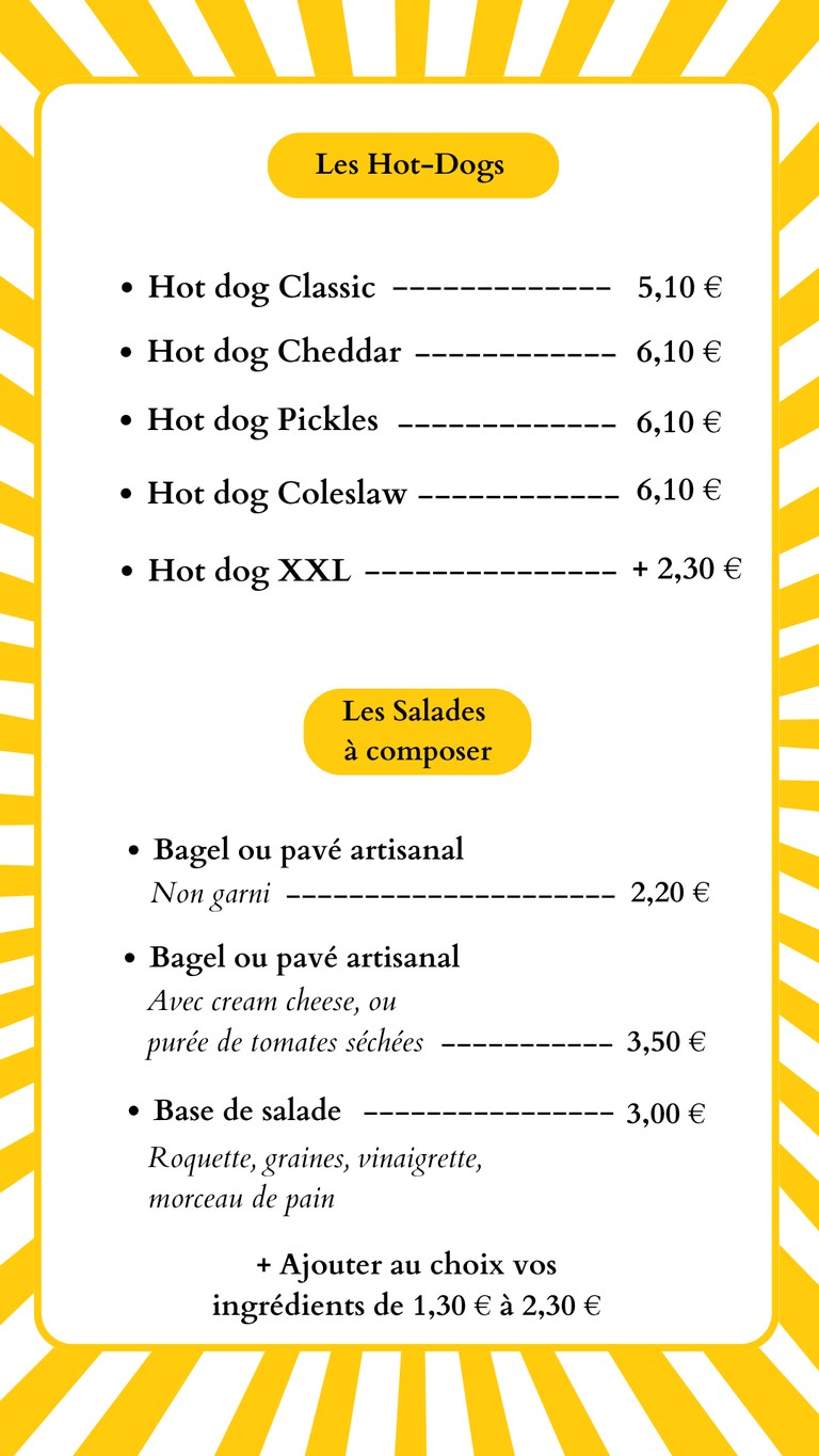 Aristotte menu 3