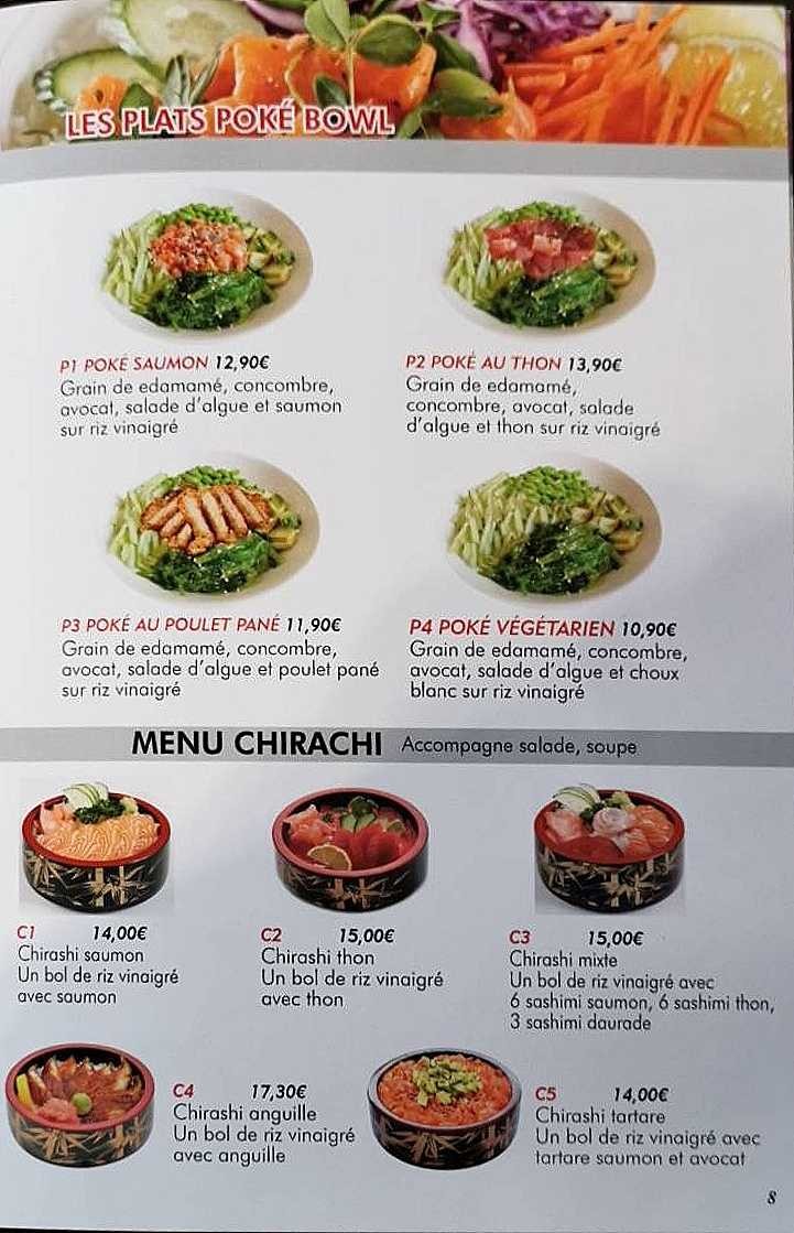 L'Ecluse menu 1