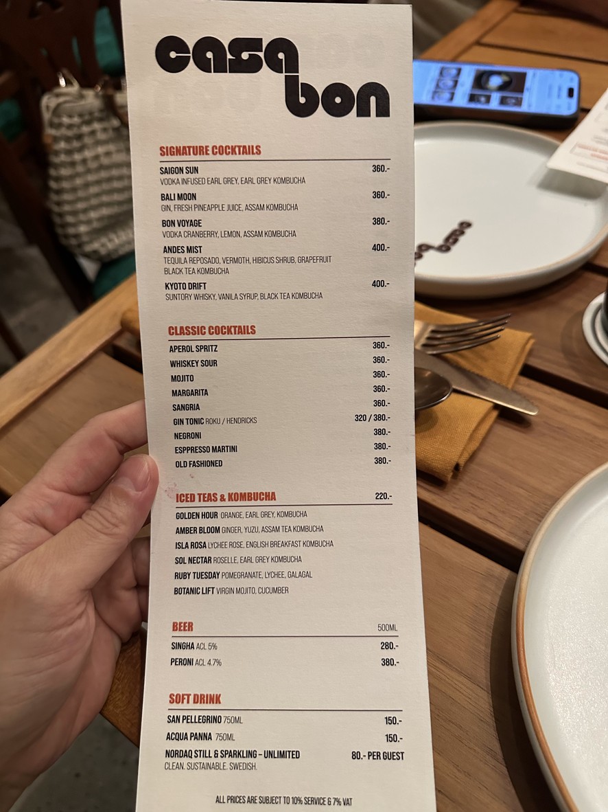 卡萨邦法式餐厅 menu 3