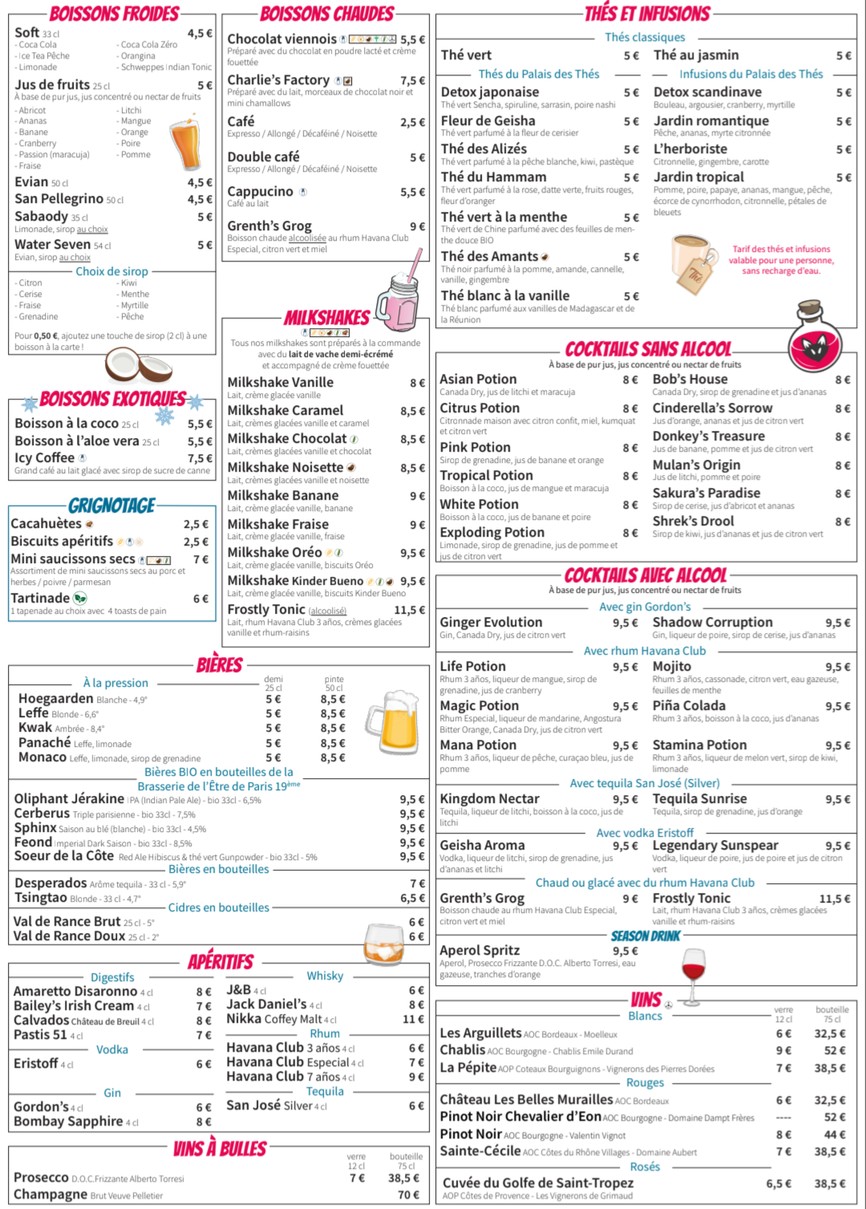 Meisia menu 2