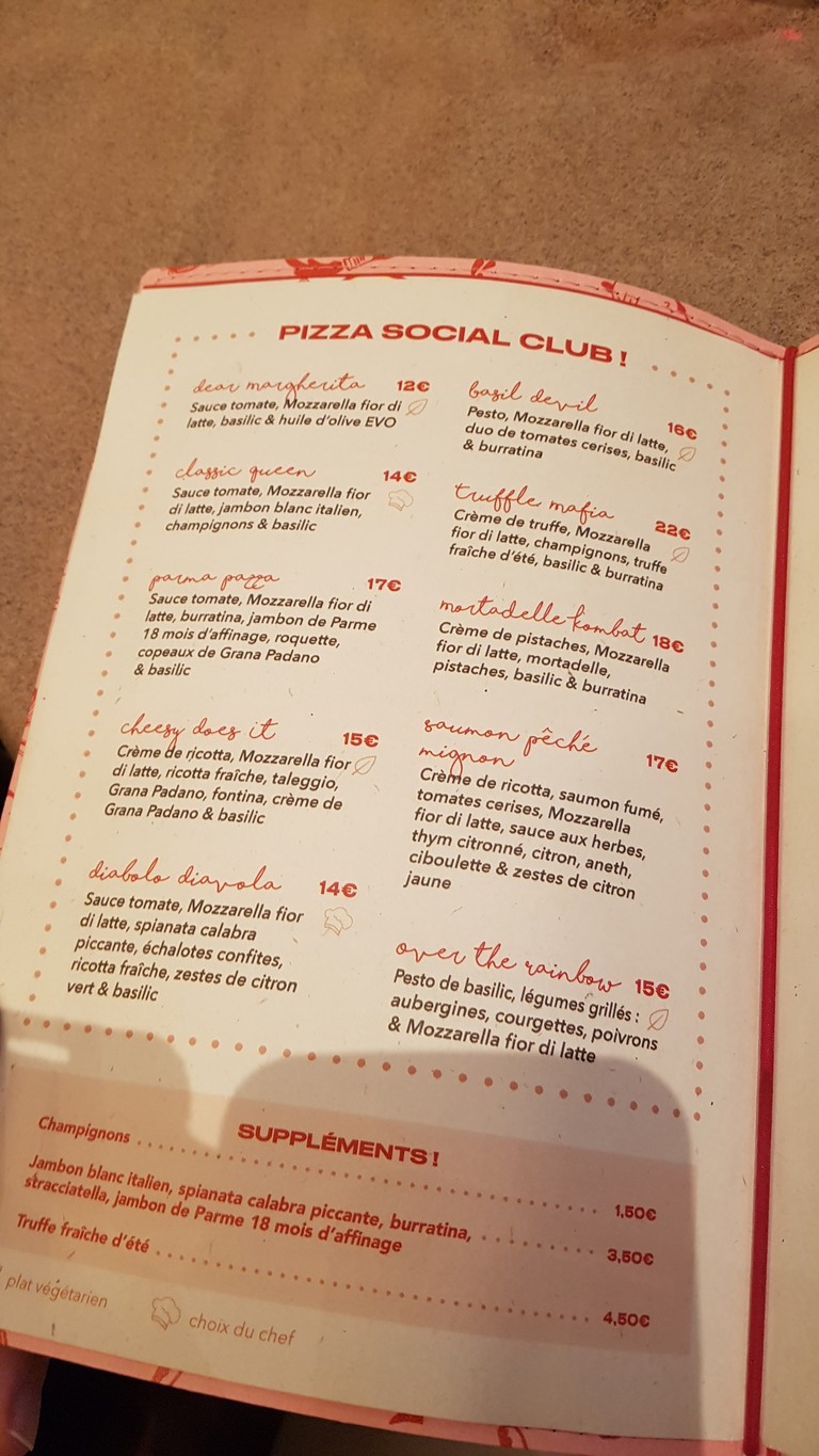 Gruppomimo menu 4