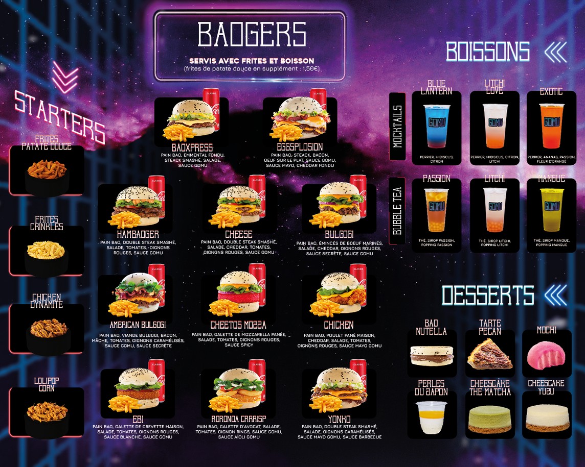 Gomu menu 1