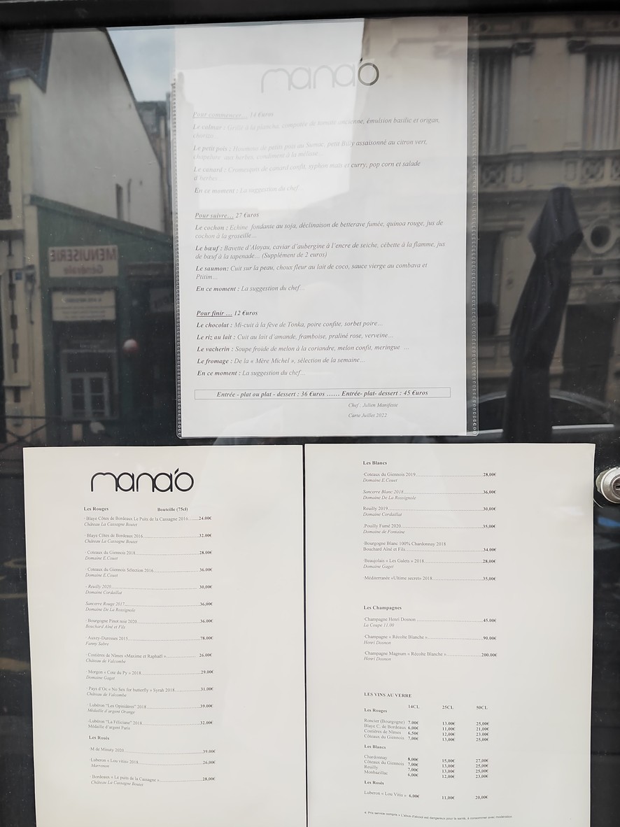 Le mana'o menu 2