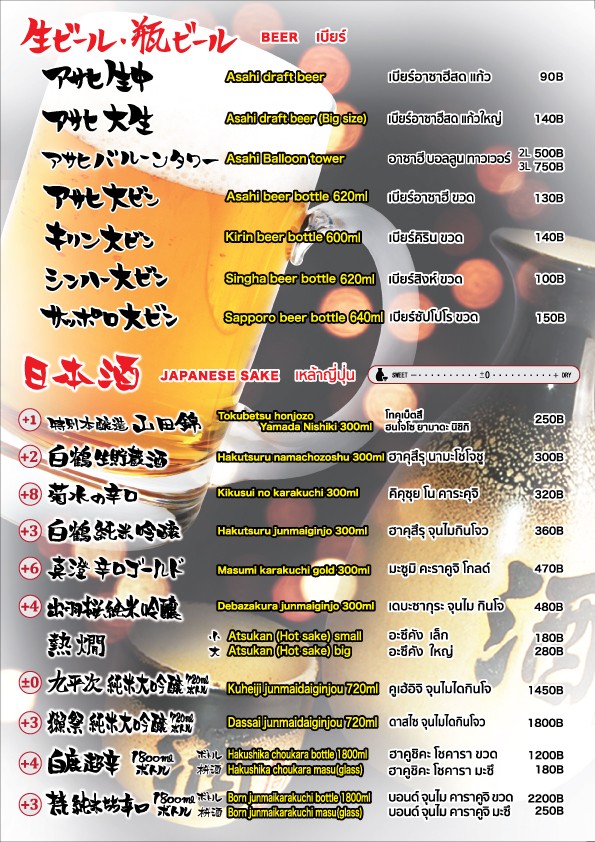 Nagiya Nihonmachi menu 7