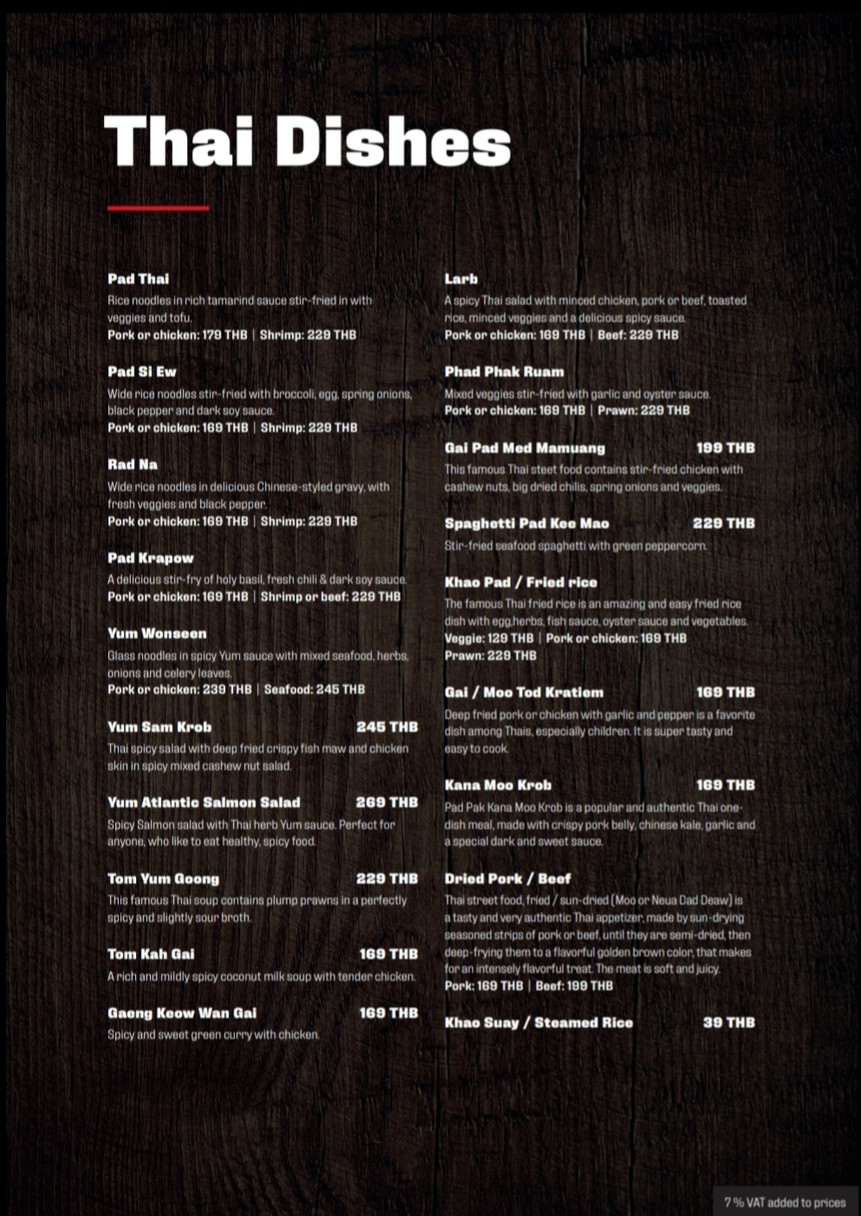 Bully's menu 6