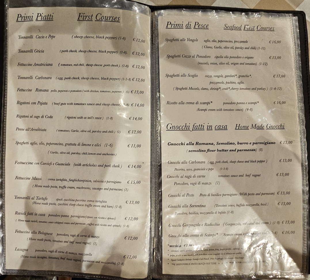 Ristorante Pinseria Da Massi menu 2