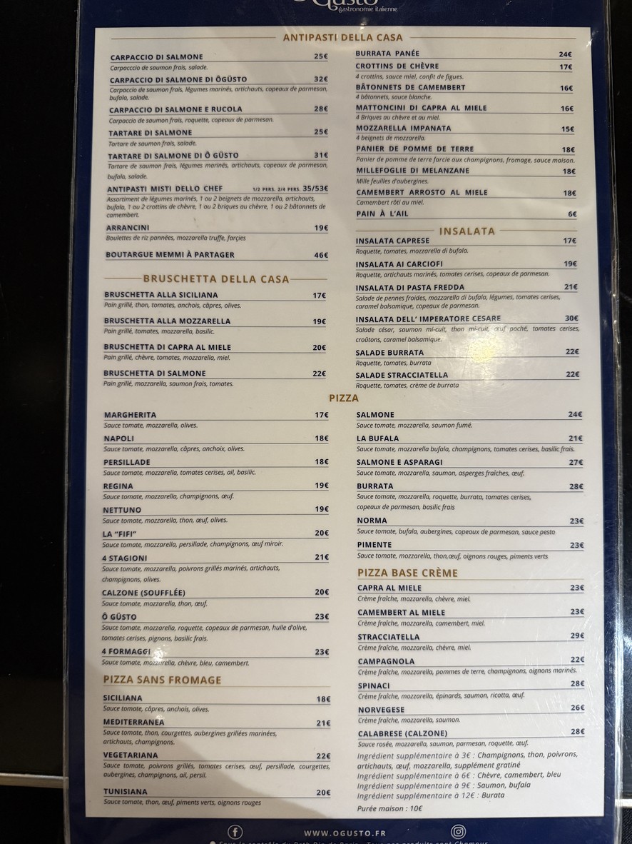 ÔGÜSTO menu 1