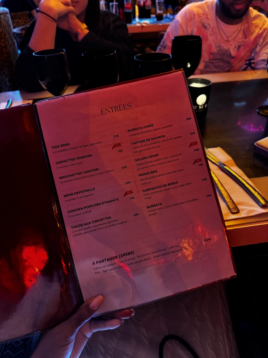 Bumbú Restaurant menu 2