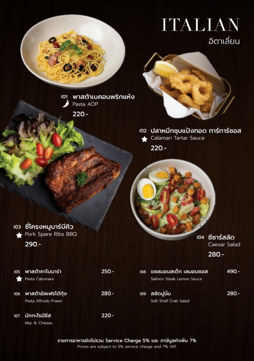 Raylist Rooftop & Bar menu 7