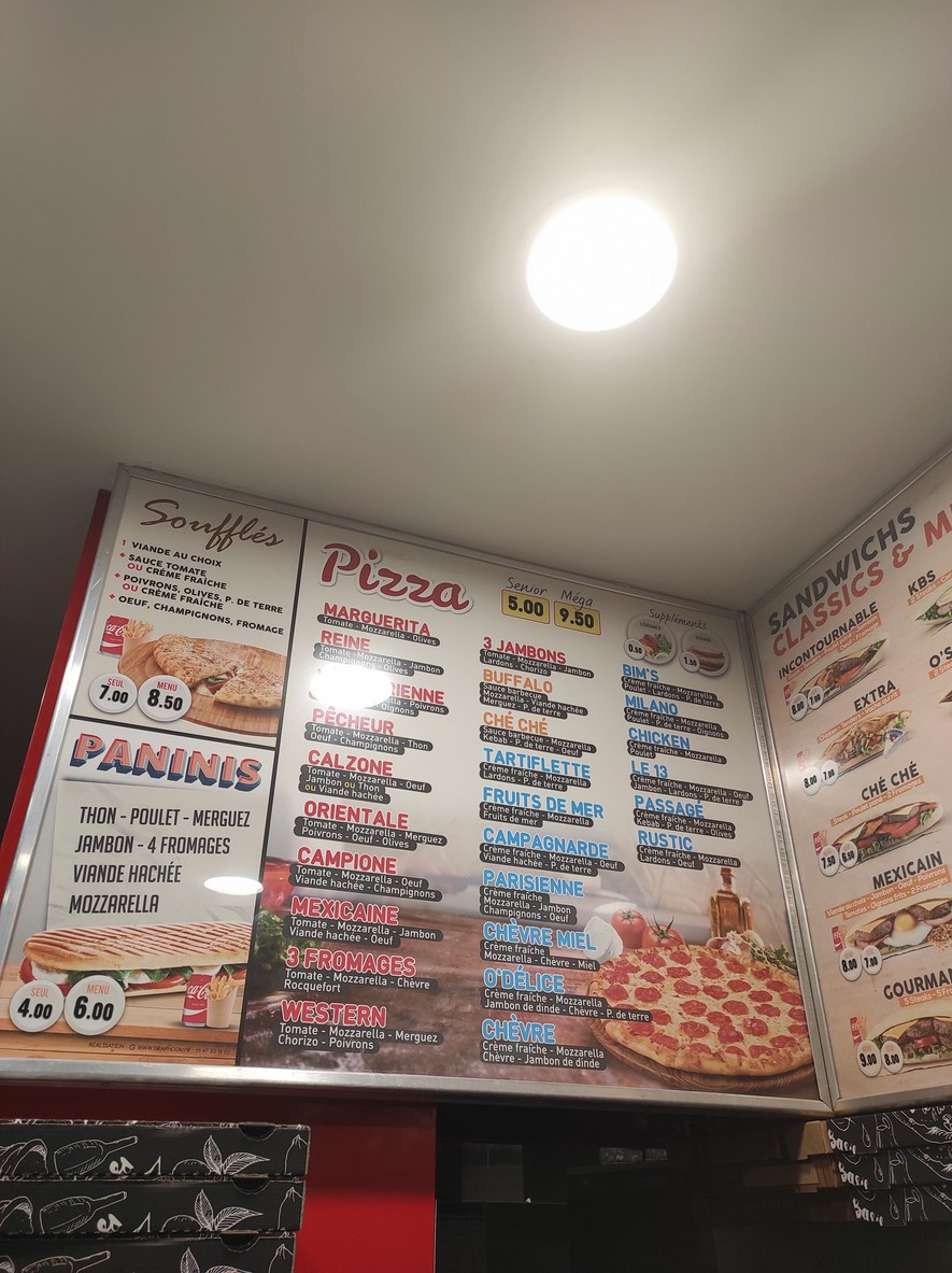 EAT'S TIME menu 1