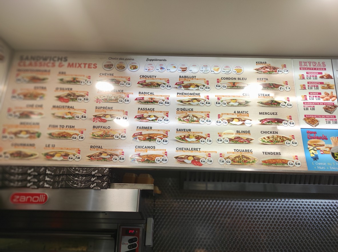 EAT'S TIME menu 2