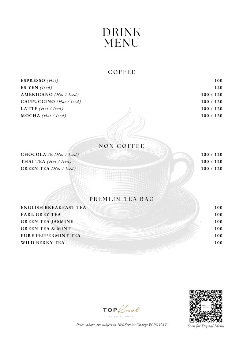 Top Knot Rooftop Bar & Restaurant menu 10
