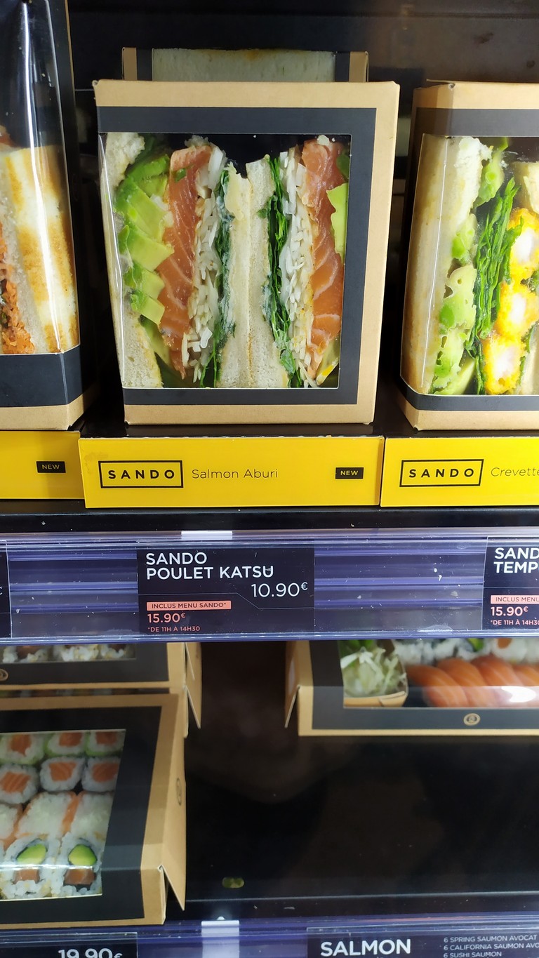 Sushi Shop Paris Vaugirard menu 1