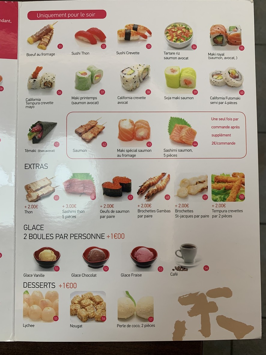 Sushi Paradise menu 7