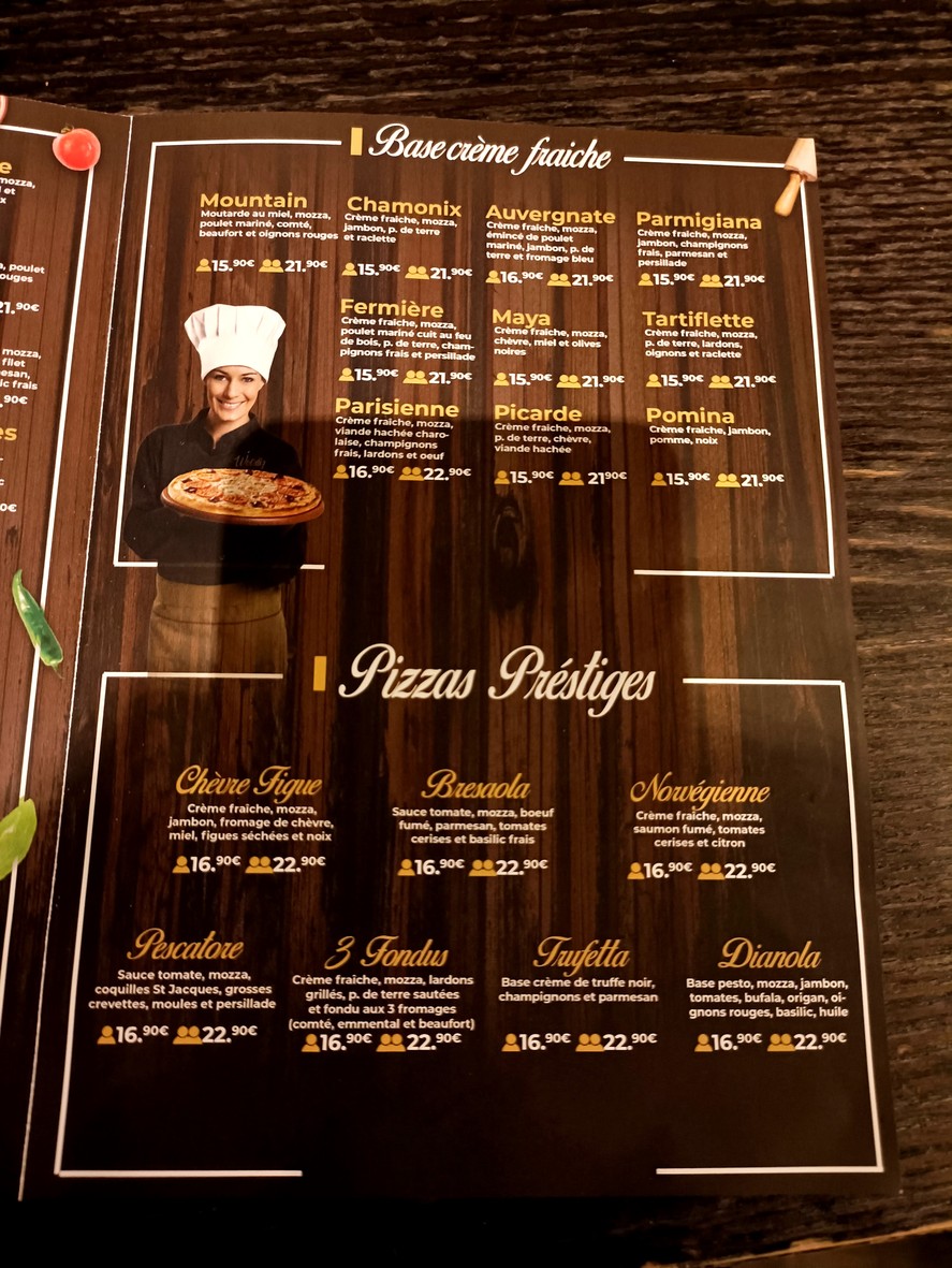 Woodiz Châtillon menu 2