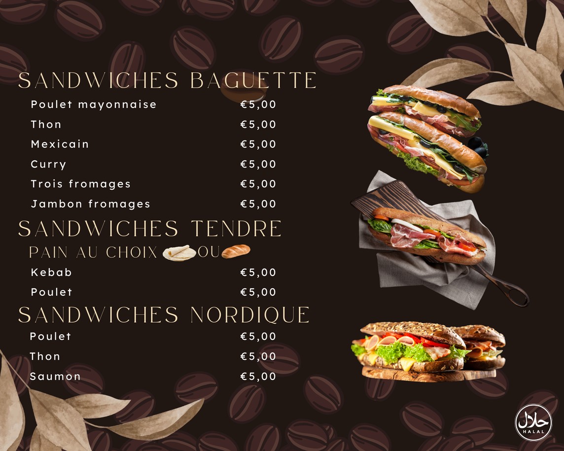 Sucré salé menu 2
