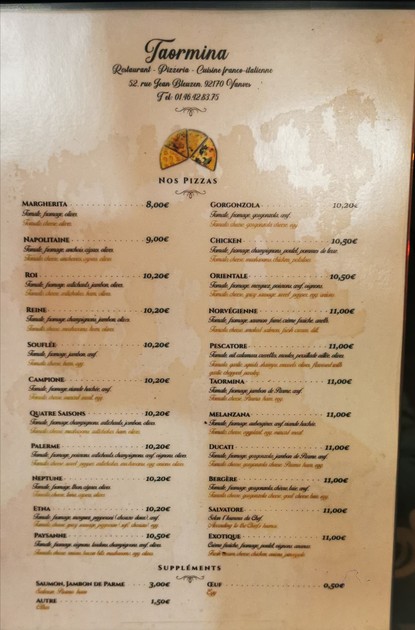 Taormina Pizzeria