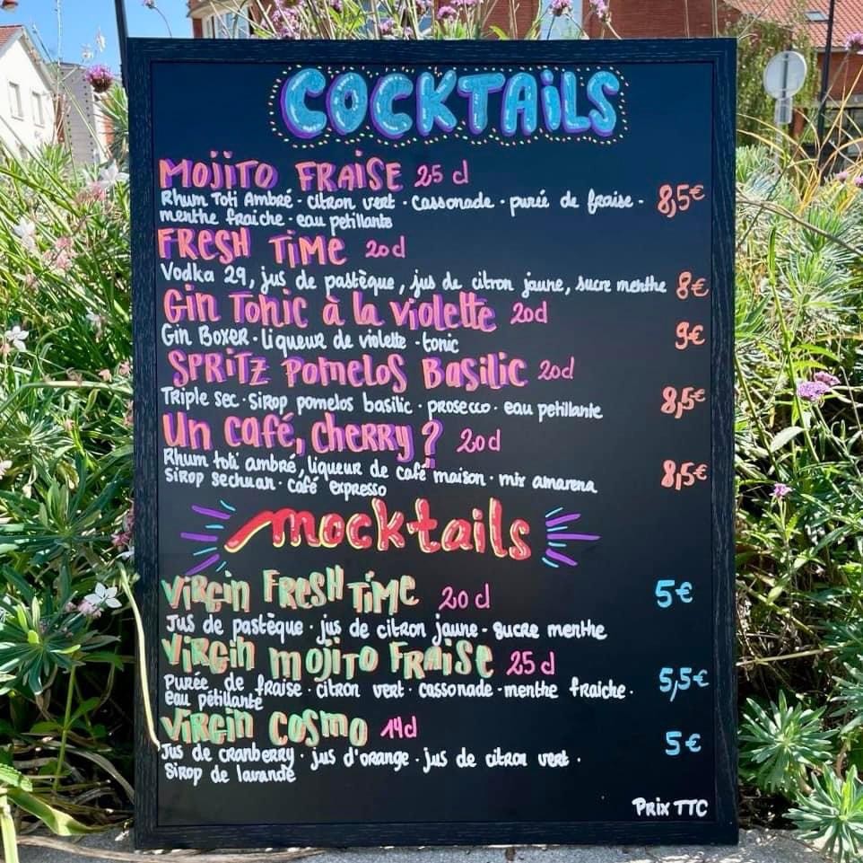 Le Préau menu 2