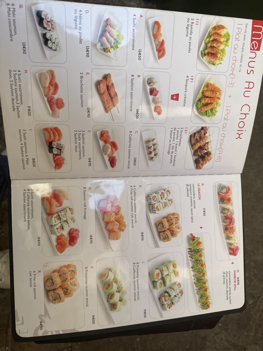 SushiFun menu 7