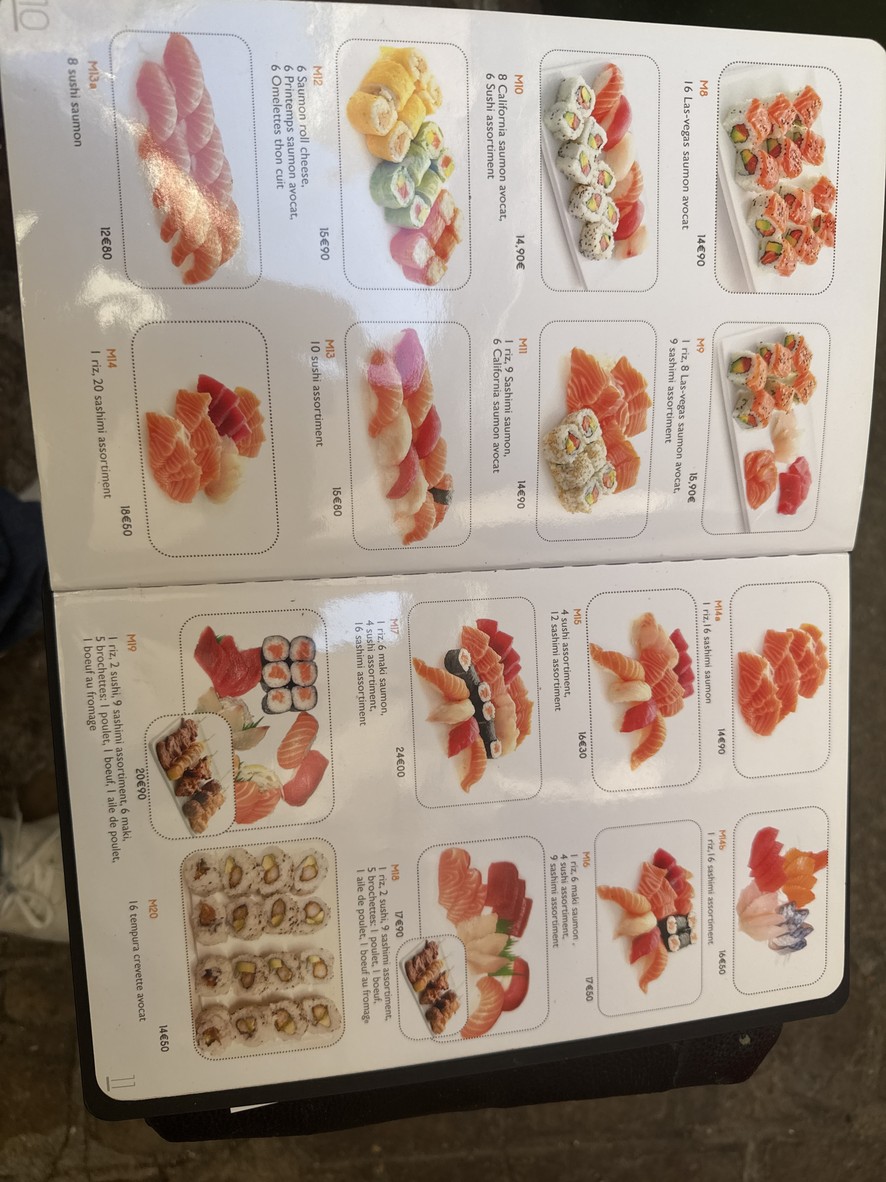 SushiFun menu 8