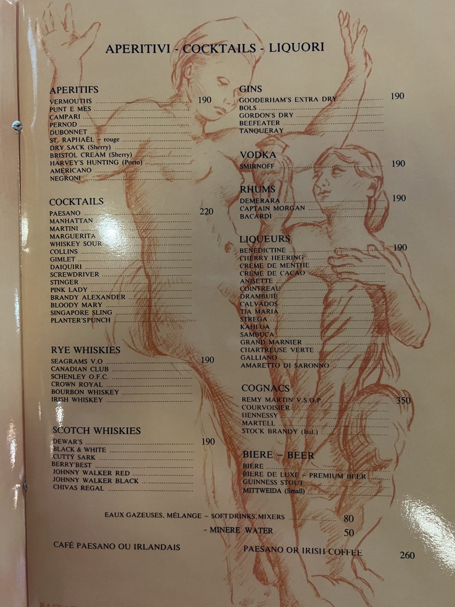 Paesano Italian Restaurant menu 6