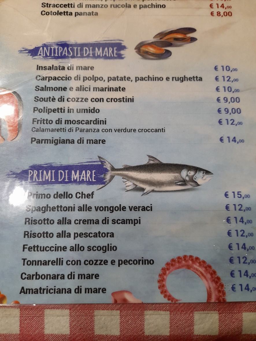 Ristorante Er Gallo Nero menu 2
