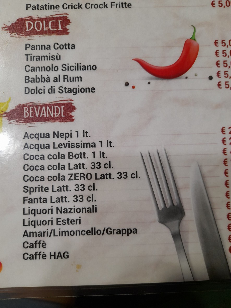 Ristorante Er Gallo Nero menu 5