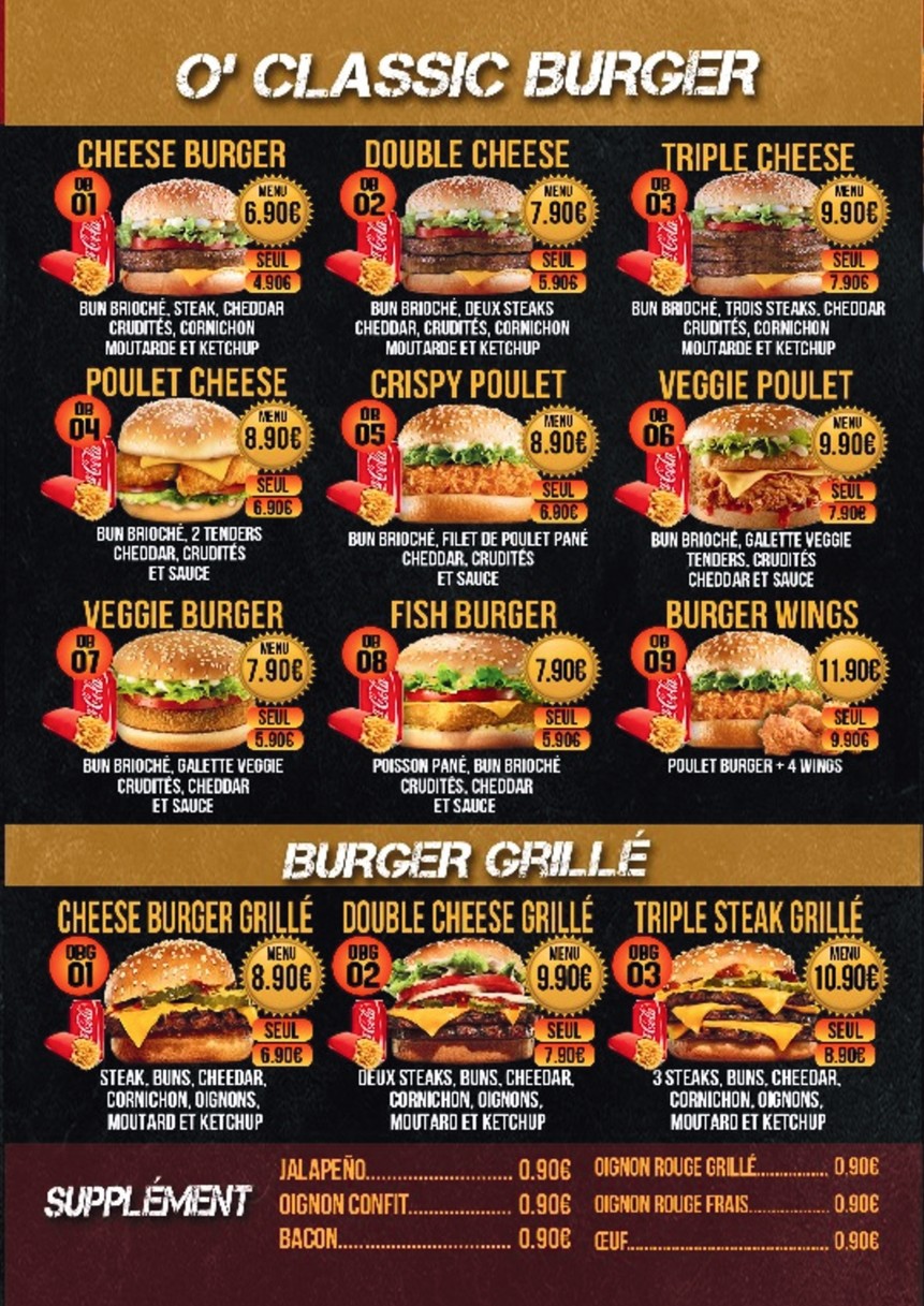 JUICY SMASH BURGER menu 2