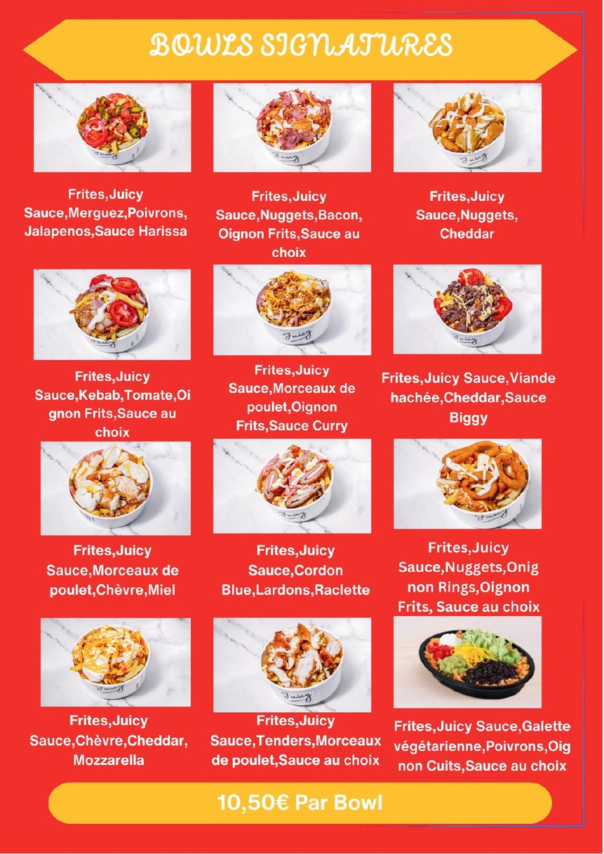 JUICY SMASH BURGER menu 6