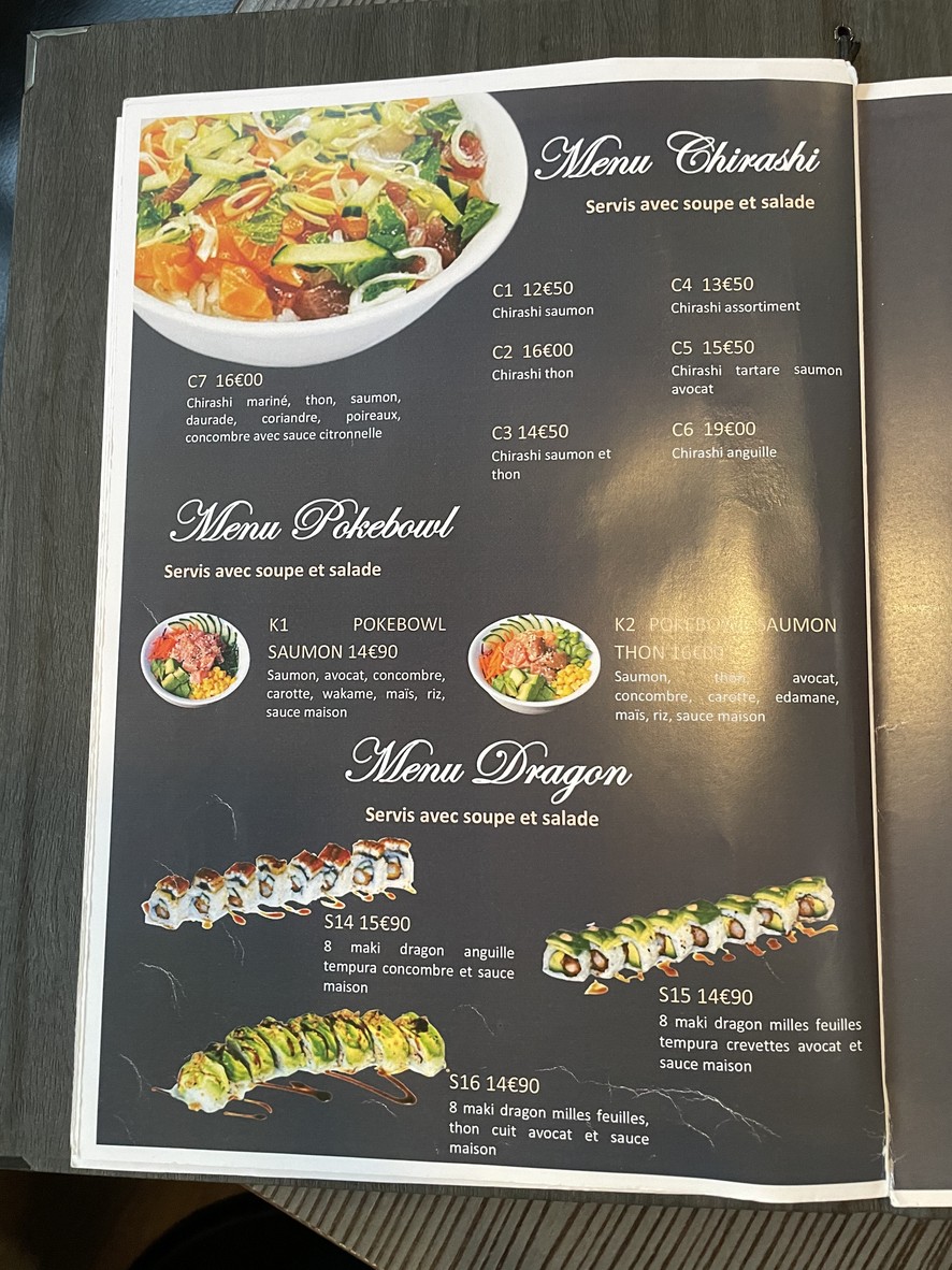 Kyo Fuji menu 2